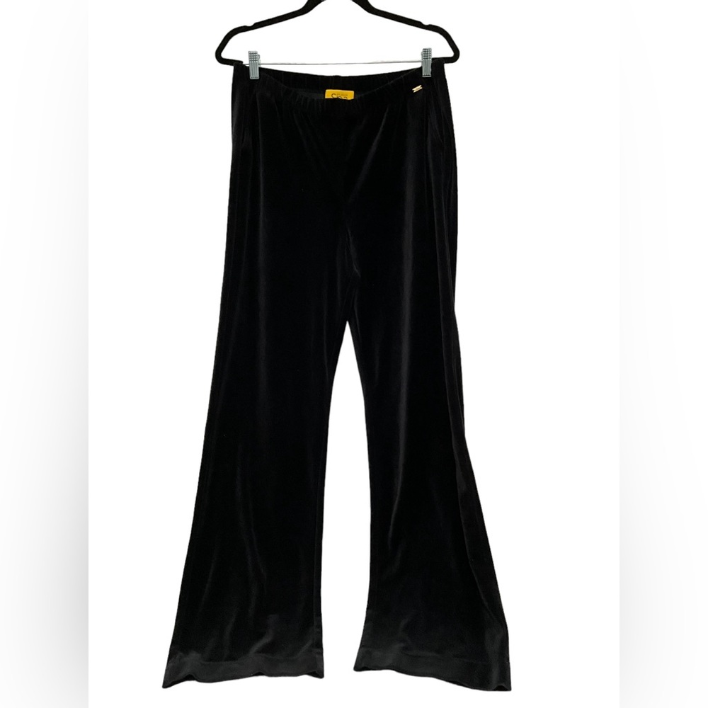 ST. JOHN SPA velour pants M